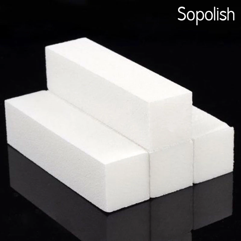 Sopolish инструменты для ногтей буферные пилки 4 шт./лот полировка и отбеливание