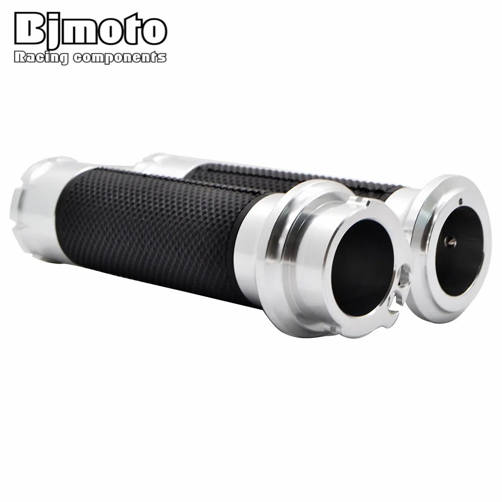 Серебристая алюминиевая Нескользящая гелевая резина с ЧПУ для мотоцикла 1 'ཕ