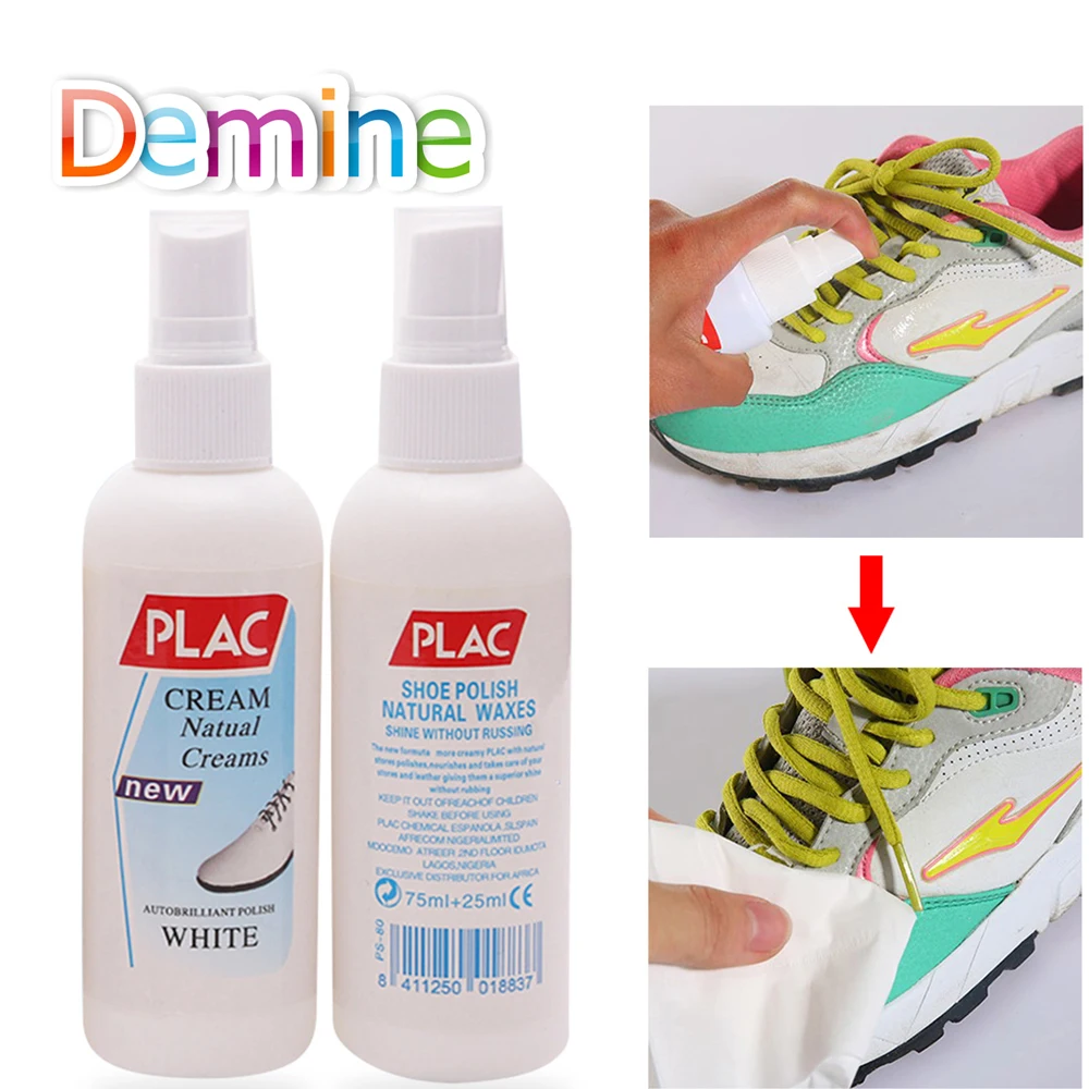 

Demine 100ml Magic Refreshed White Shoes Cleaner Polish Cleaning Tool Casual Shoes Professional Shoe Clean Decontamination Kit