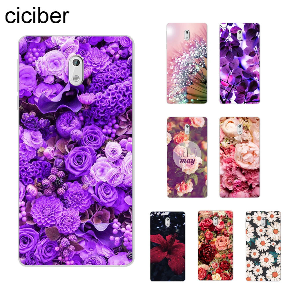 

ciciber Plant Rose Cover For Nokia 8 8.1 7 7.1 6 6.1 5 5.1 3 3.1 2.1 1 Plus 9 PureView Phone Cases For Nokia X7 X6 X5 Soft TPU