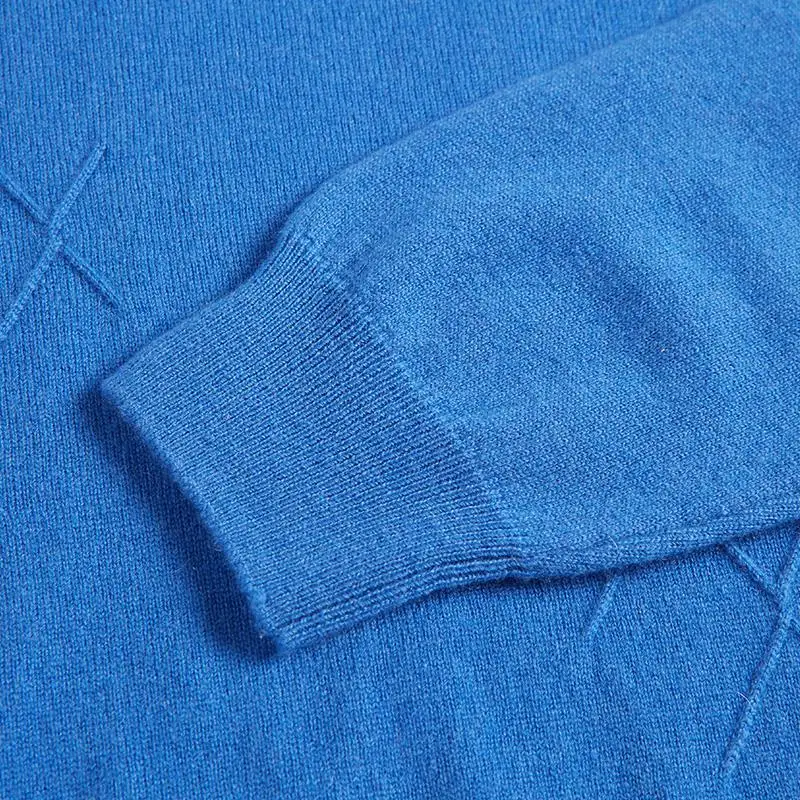 

Pure Cashmere 100 Real Men's Sweaters O-Neck Solid Slim Fit Cool Men Pullover 6 Colors Autumn Winter Fashion Brand Clothing