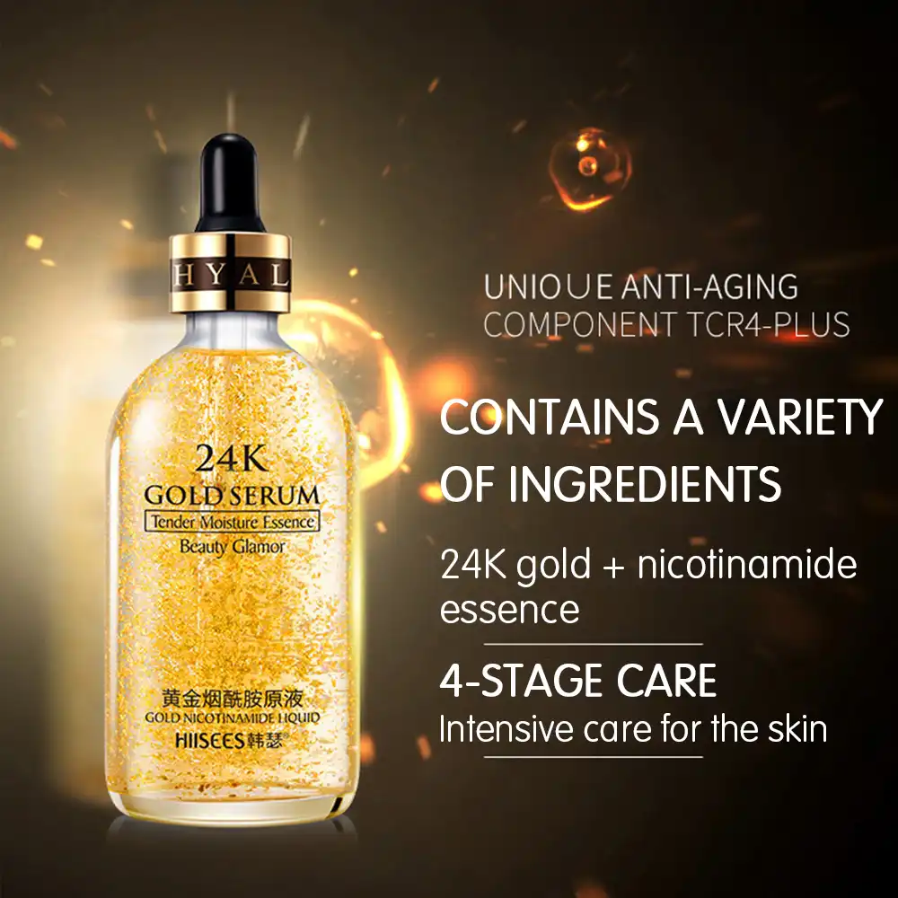 24k gold serum tender moisture essence