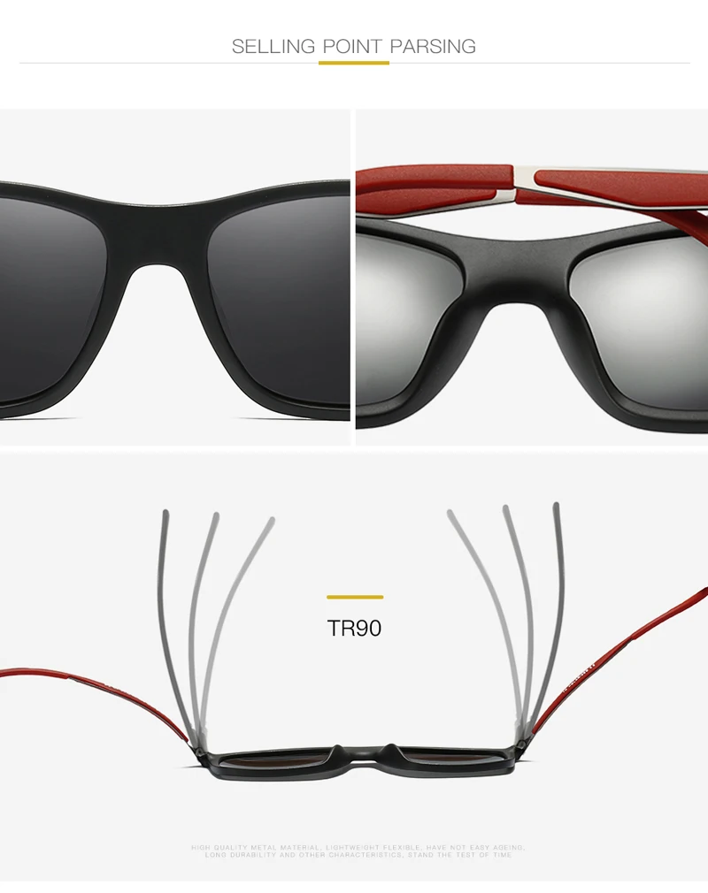 Square Sunglasses Men  (6)