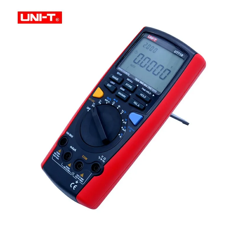 Goede UNI T UT71A UT71B UT71C UT71D UT71E Digitale MultiMeterTure RMS AC DC meter Volt Ampere Ohm Capaciteit Temp tester backlight