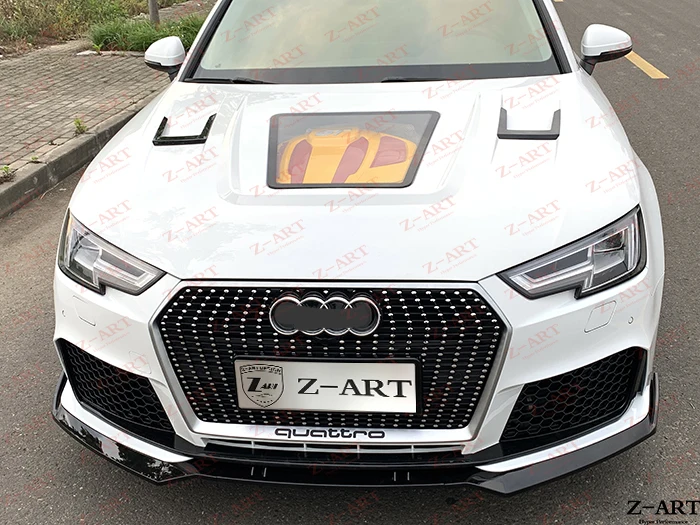 Z-ART GT обвес для Audi A4- подтяжку лица тюнинг обвес комплект для Audi A4 B9 впрыска PP обвес комплект для Audi A4 комплект для модернизации