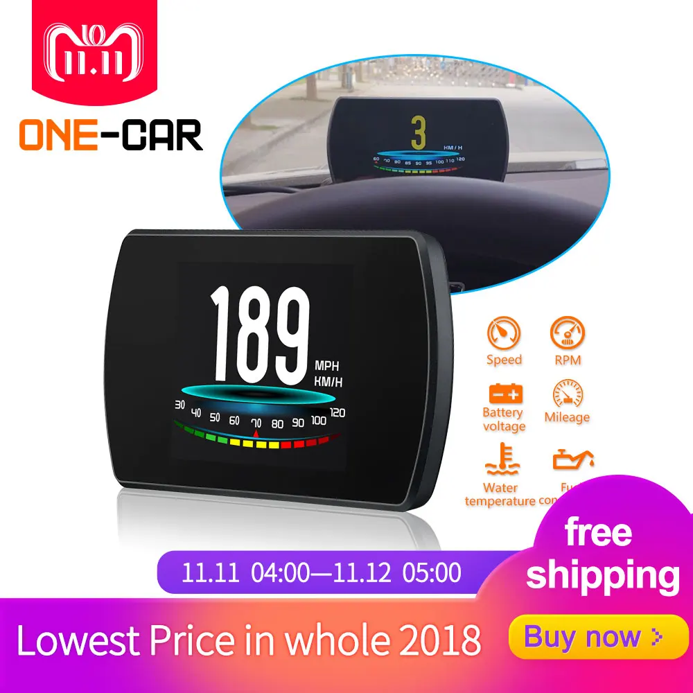 GEYIREN P12 Automobile On-board Computer Car Digital OBD Driving Computer Display T600 GPS heads up display HUD For Cars 2018 цена GEYIREN P12 Automobile On-board Computer Car Digital OBD Driving Computer Display T600 GPS heads up display HUD For Cars 2018 цены онлайн