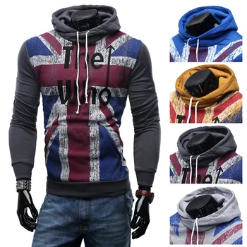 

Hoodies Men 2019 Brand Male Long Sleeve Hoodie M Letters Printed Word Sweatshirt Mens Moletom Masculino Hoodies Slim Tracksuit