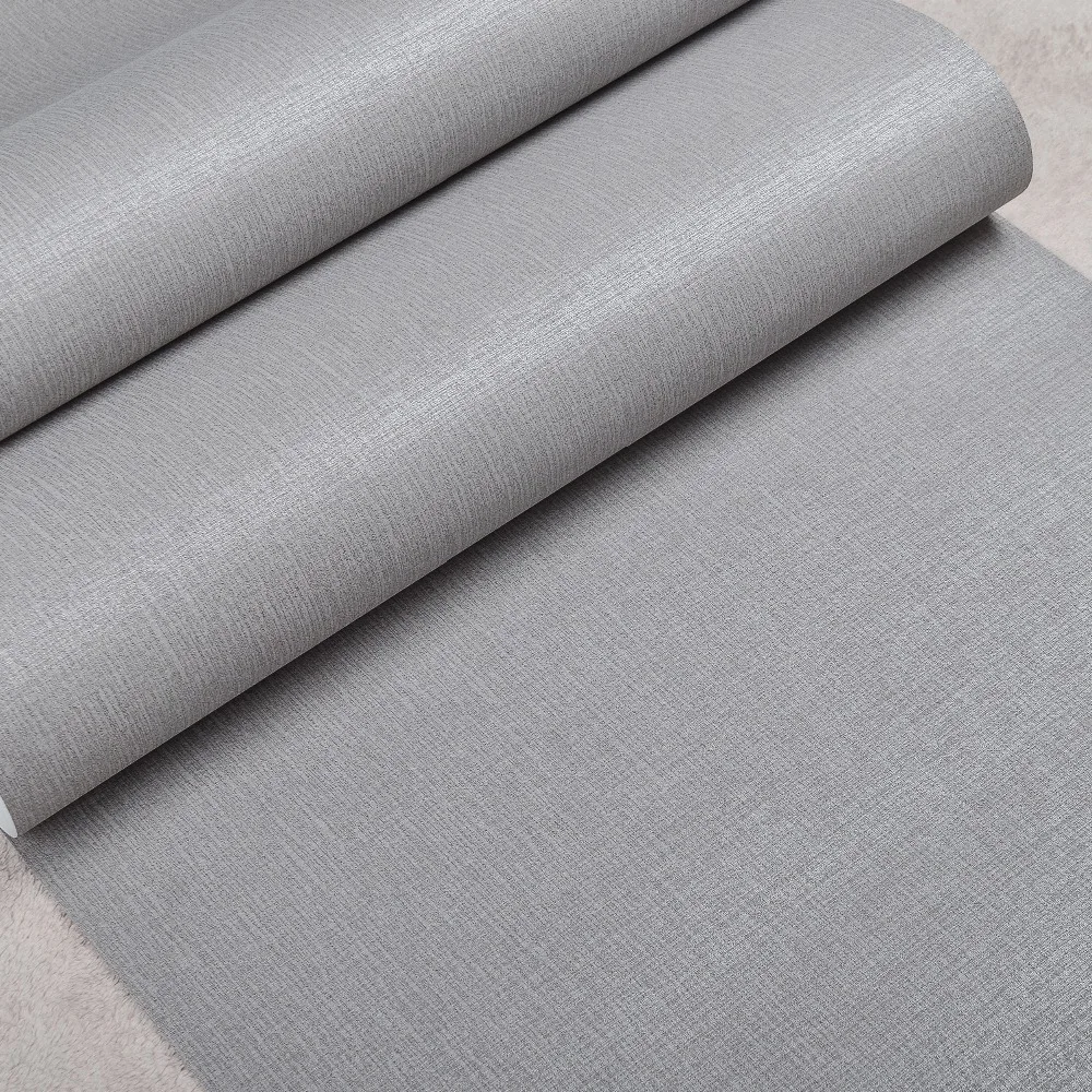 Простая Современная искусственная льняная тканевая настенная бумага нейтральная Вертикальная тканевая настенная бумага для спальни и домашнего декора, бежевый, серый