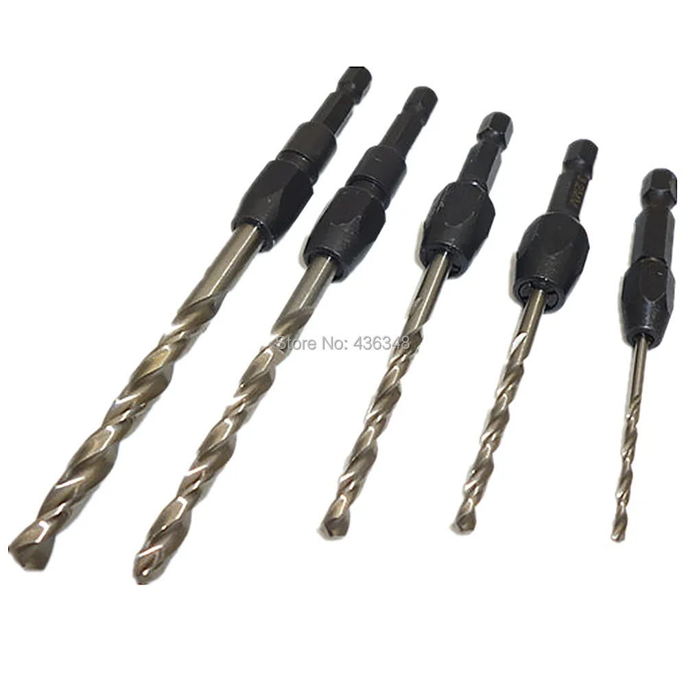 Quick Change Drill Bit Hex Shank Power Tool Countersink Twist