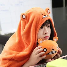 Envío Libre Himouto! Umaru-chan Anime Doma Umaru Cartón cos cosplay Capa Casa Vestido de Manta Suave Tela 140 cm