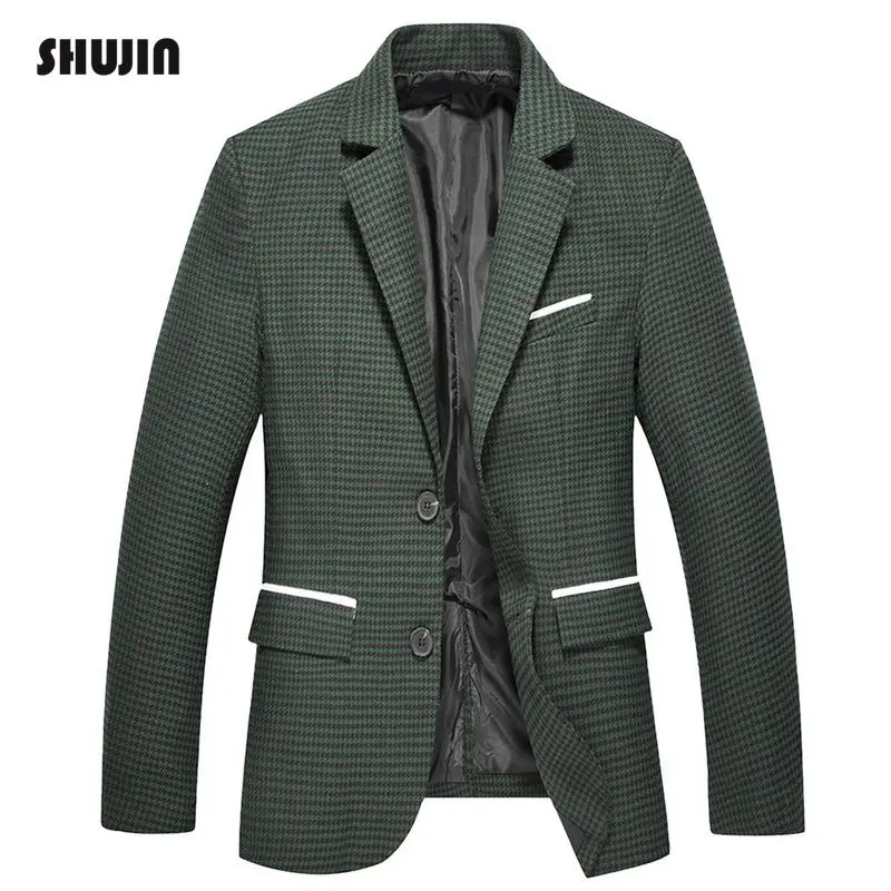 

Slim Fit Suits Jacket and Pant Suits Mens Formal Blazer Costume Homme Wedding Dress One SHUJIN FF
