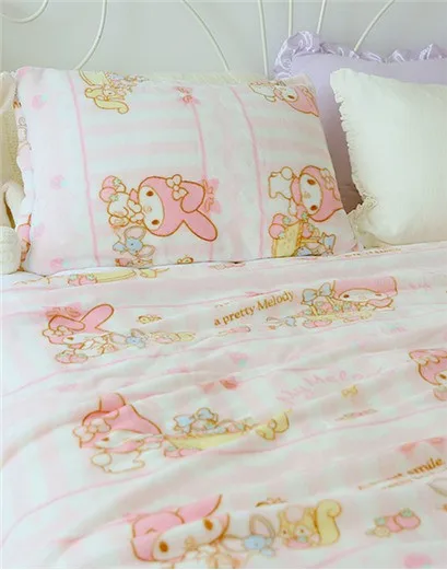 IVYYE Мелодия цветок аниме одеяло плюшевые бархатные теплые украшения мягкая кровать дома пледы диван s унисекс подарки