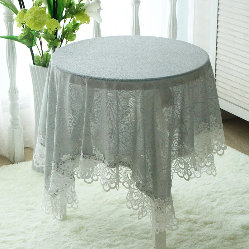 Кружевная Скатерть для свадьбы вечеринки домашнего повседневного кружевного