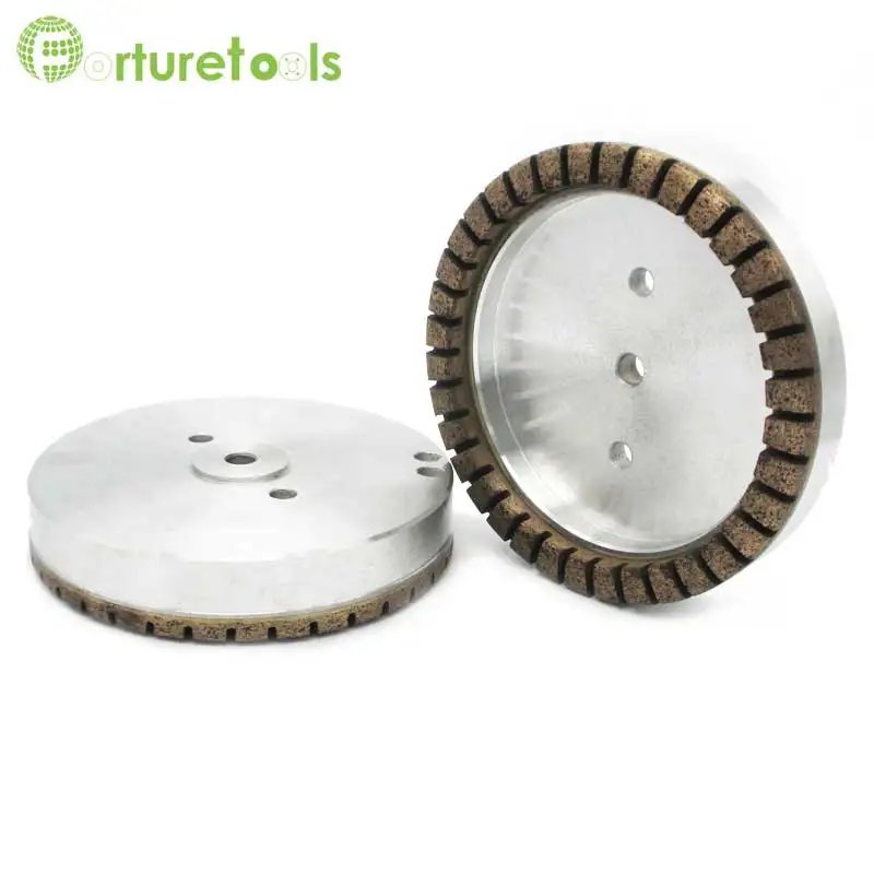 1pc Full segment 1# diamond wheel for glass edger straight line machine Dia175x15x10 Inner Diameter 12/22/50 grit 80# 100# BL001