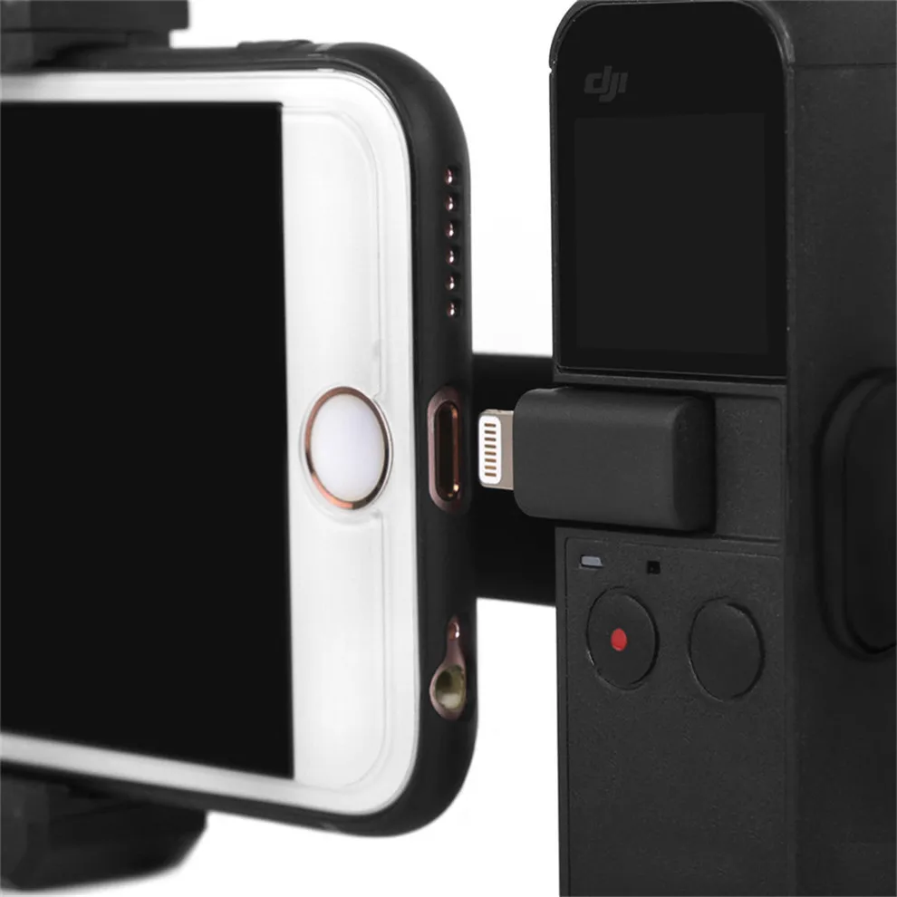 OSMO Pocket Phone Clip Holder + Selfie Stick + Tripod for DJI OSMO Pocket Handheld Gimbal Accessories-22