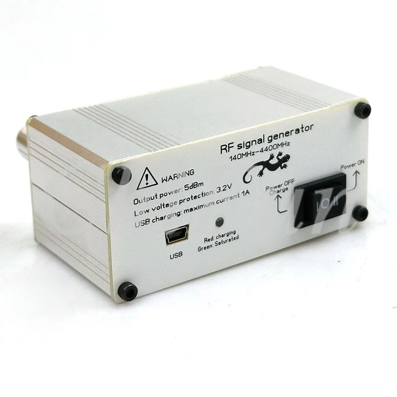 140MHZ-4400MHZ RF Signal generator Signal Source avec étui 