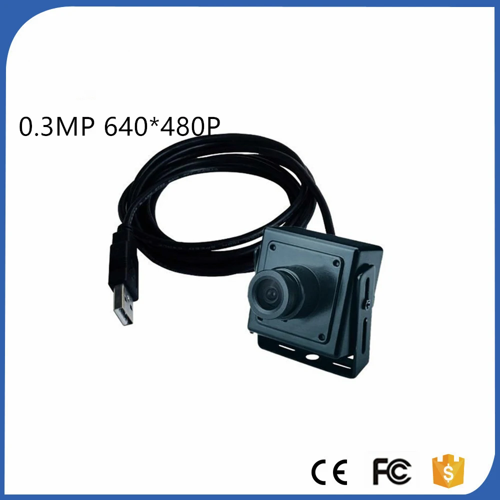 

34*34MM Micro Szie MINI ATM USB Camera 0.3 Megapixels USB Pin hole Mini camera ATM Bank Camera Support Linux XP System