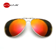 UVLAIK поляризованные солнцезащитные очки с металлической оправой на застежке для близорукости, мужские и женские солнцезащитные очки на застежке