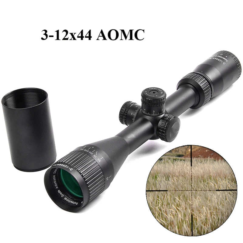 

CS 3-12x44 AOE Optics Rifle Scope Long Eye Relief Riflescope Air Rifle Hunting Scopes Luneta Para Rifle