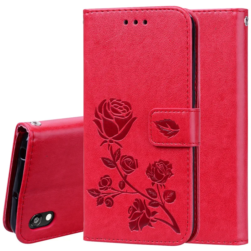 Huawei Y5 чехол Роскошный кожаный чехол-книжка с бумажником для чехол для huawei Y5 Y 5 AMN-LX9 AMN-LX2 AMN-LX1 3D цветок флип-чехол