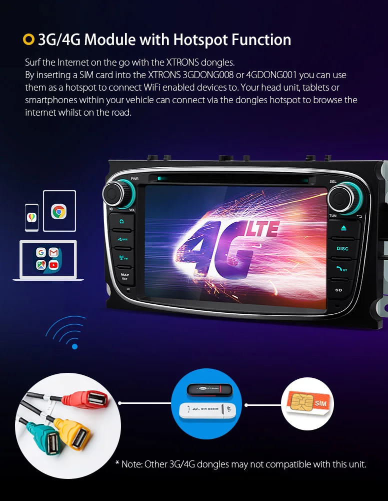 Perfect XTRONS 7" Android 8.0 Octa Core Car DVD Player Radio GPS USB Navigation for Ford Focus II Mondeo S-Max C-Max Galaxy II Kuga 2011 18