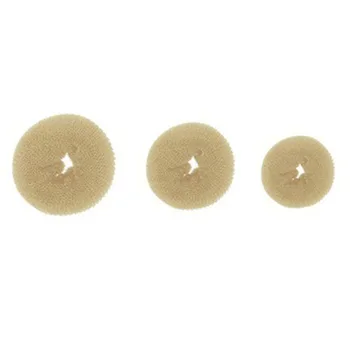 

3 Pcs/set Girl Women Hairband Blonde Donut Hair Ring Bun Shaper Hairband Maker Tool Hair Accessories