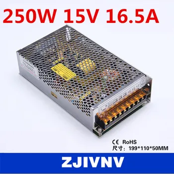 

250W 15v 16.5a SMPS single output switching power supply for LED Strip light, led power supply, type:S-250-15