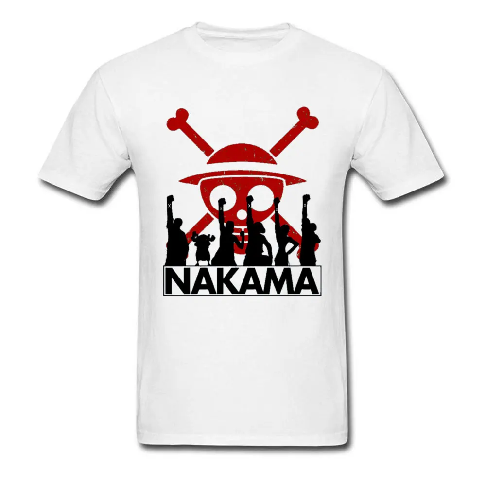 Мужская футболка из одного предмета с японским аниме Nakama Luffy принтом король