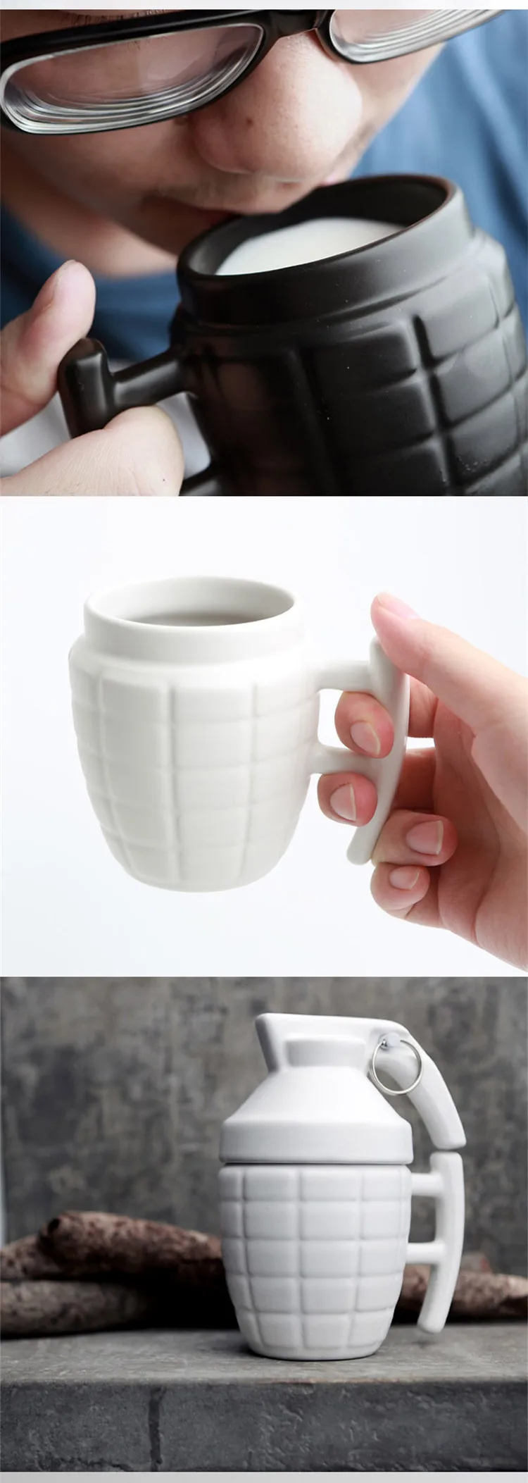Тип чашка В ФОРМЕ Бомбы керамическая чашка Военная бомба имитирующая форму модельная кофейная чашка кружка
