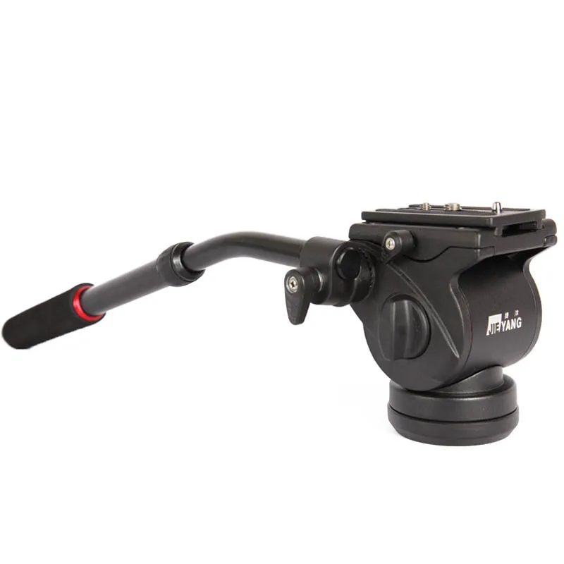 

JY0506H Video Head Damping Fluid Head Hydraulic Panoramic Tripod Head for Slider Monopod DSLR Camera Shooting Video Film