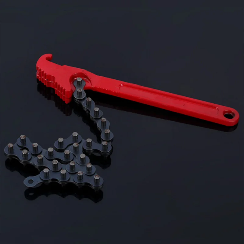 

high quality chain type Oil Filter Wrench Auto Tool engine box spanner Oil Fuel Filter Wrench Removal Tool Remover