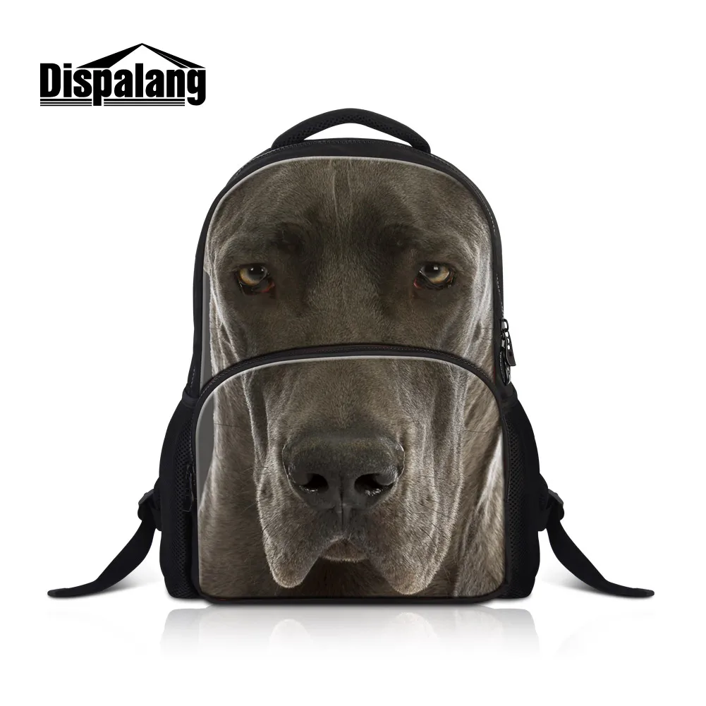 

Dispalang Children Fashion School Bookbags Personalized Custom Animal Backpack For Laptop Notebook Canvas Rucksack Large Bagpack