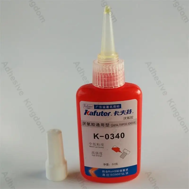 2 шт. Kafuter k-0340 50 г анаэробных уплотнения, винты клей универсальный высокопрочный блокировки подшипник передач