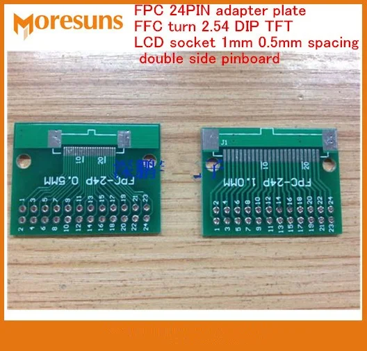 FPC 24PIN adapter plate FFC turn 2.54 DIP TFT LCD_