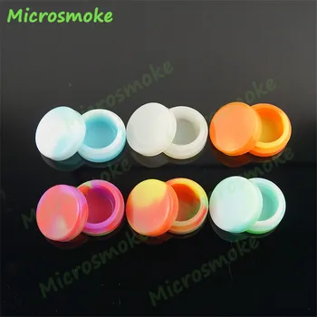 

50pcs 3ML butane hash oil silicone container makeup Split container with low price for wholesaler 2017 New arrival