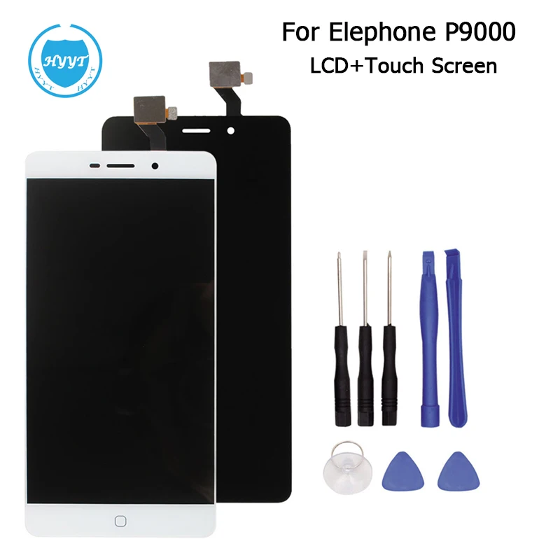 imágenes para Para Elephone P9000 P9000D P9000E LCD Pantalla y Pantalla Táctil Original del 100% Pantalla Digitalizador Asamblea Reemplazo + Herramientas + Adhesivas imágenes para Para Elephone P9000 P9000D P9000E LCD Pantalla y Pantalla Táctil Original del 100% Pantalla Digitalizador Asamblea Reemplazo + Herramientas + Adhesivas