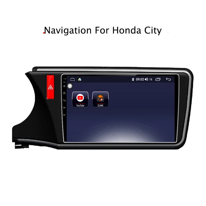 Excellent 10.1" Android 8.1 8 core 4G RAM 64G ROM GPS Navigation Car Radio For Honda City/Greiz/Gienia 2015-2018,with Carplay/4G LTE 3