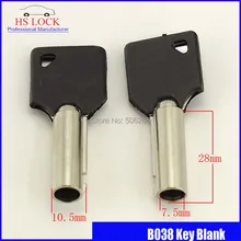 Удлиненный Сливовый цветок ключ пустые инструменты для слесаря ключ пустой вертикальный ключ для резки ключи embryo B038