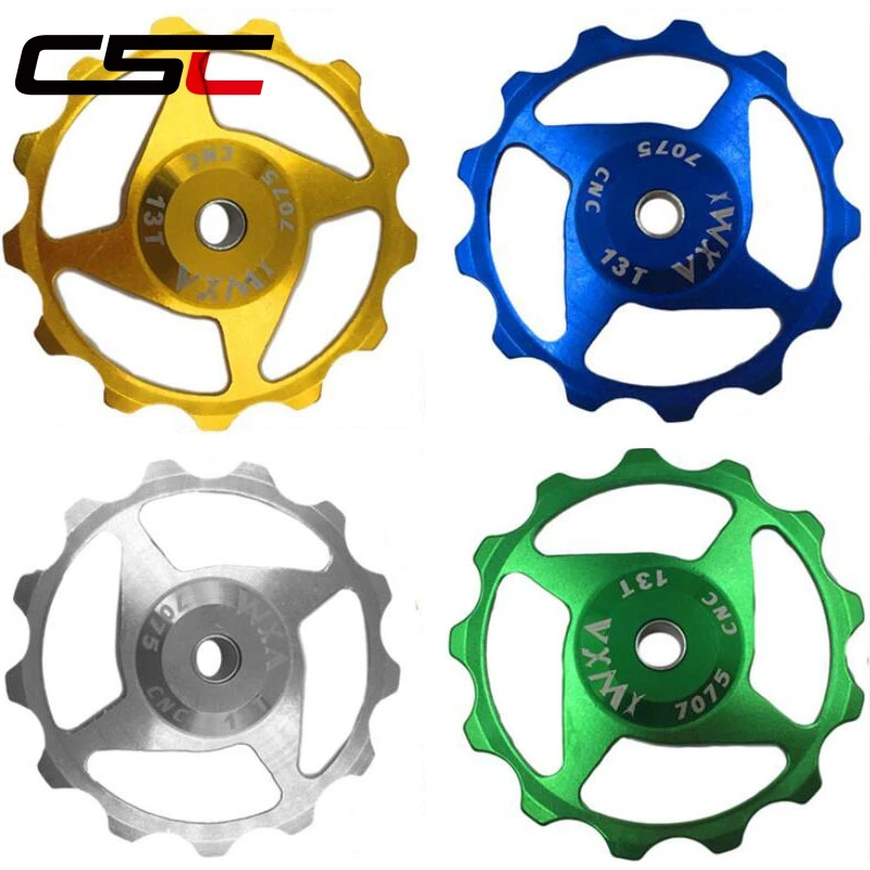CSC велосипедный задний переключатель Шкив 11T 13T MTB дорожный роликовый подшипник
