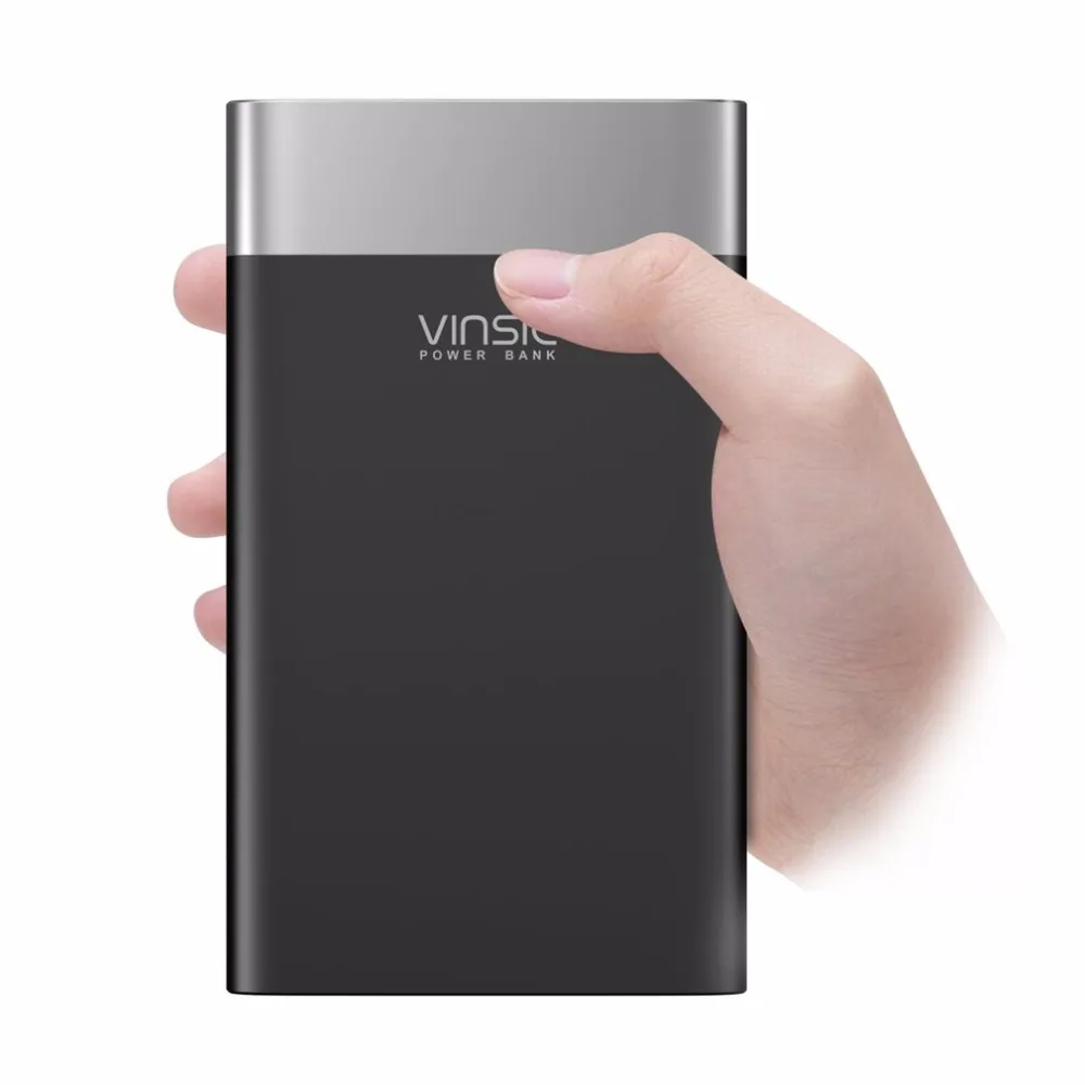 

VINSIC Unique 20000MAH Power Bank Dual USB Type-C Battery Charger Power Supply Phone Charger for Smartphones Tablets Powerbank