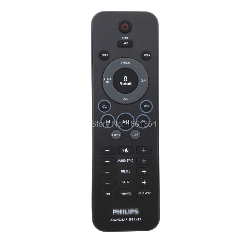 ORIGINAL REMOTE CONTROL FOR PHILIPS SOUNDBAR HTLB6140S/12 HTL2163B/51