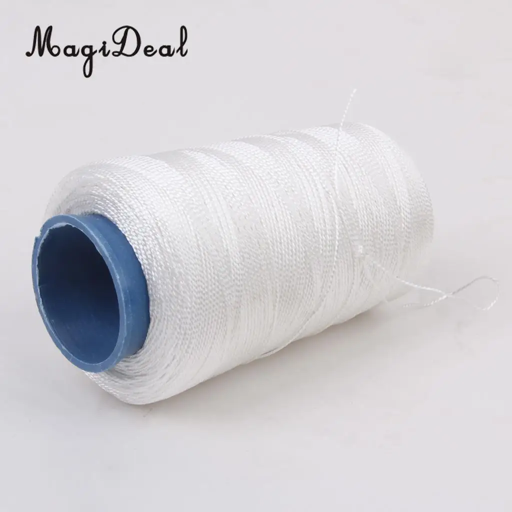 350M 80LBS Coffee Nylon Twisted Bowstring Thread Kite Line String Sewing Cord for Outdoor Hunting Archery Camping Clothes Access