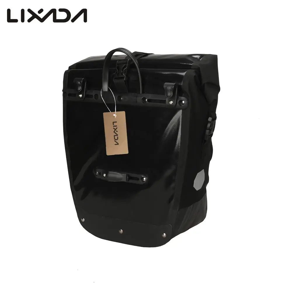 Discount Lixada Bike Bags 20L MTB Mountain Bike Rack Bag 3 in 1 Multifunction Road Bicycle Pannier Rear Seat Trunk Bag 3