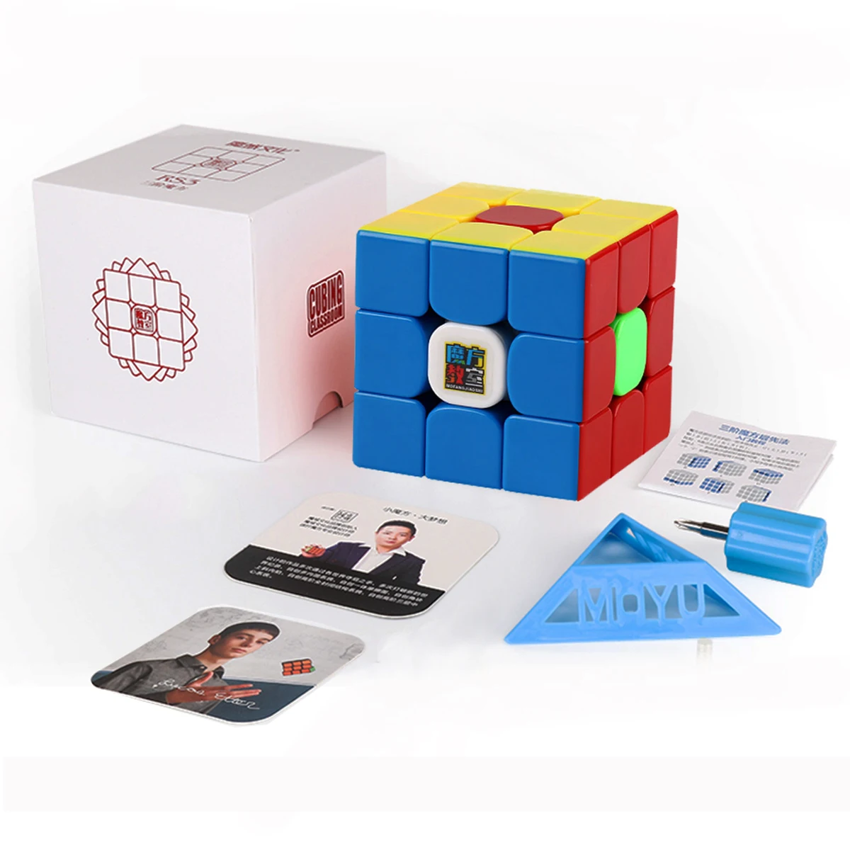 Волшебные кубики Moyu Mf3rs3 профессиональные кубические наклейки 3x3x3 скоростные