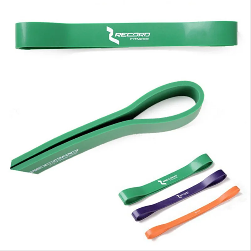 

New Body Building Resistance Band For Exercise Workout Strength Training Track Latex Tension Belt rubber bands fitness CrossFit