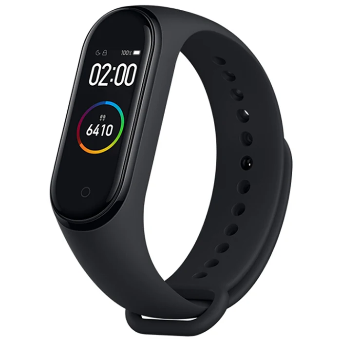 Xiaomi mi смарт-браслет 4 Bluetooth 5,0 5ATM водонепроницаемый спортивный mi Band 4 Smartband фитнес-трекер Gloabal версия - Цвет: Black