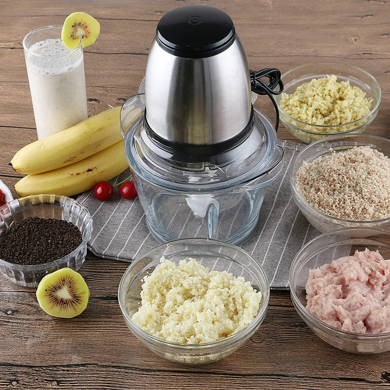 Food Mixers Domestic meat grinder stainless steel electric small and