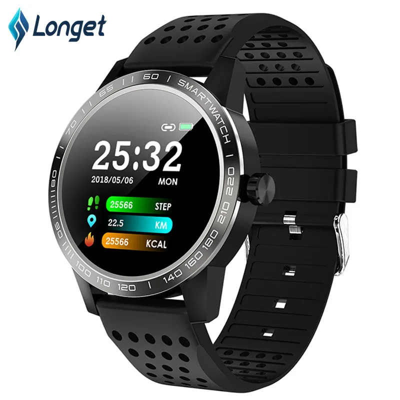 

Longet Smart Watch T2 Waterproof Fitness watch Bluetooth Heart Rate Monitor Wristband Fitness Tracker Sport for iPhone Huawei