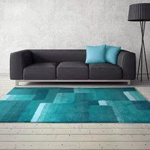 Современный минималистичный ковер для гостиной серый спальня Смешанная подкладка для кофейного столика утолщение супер мягкий ковер в скандинавском стиле