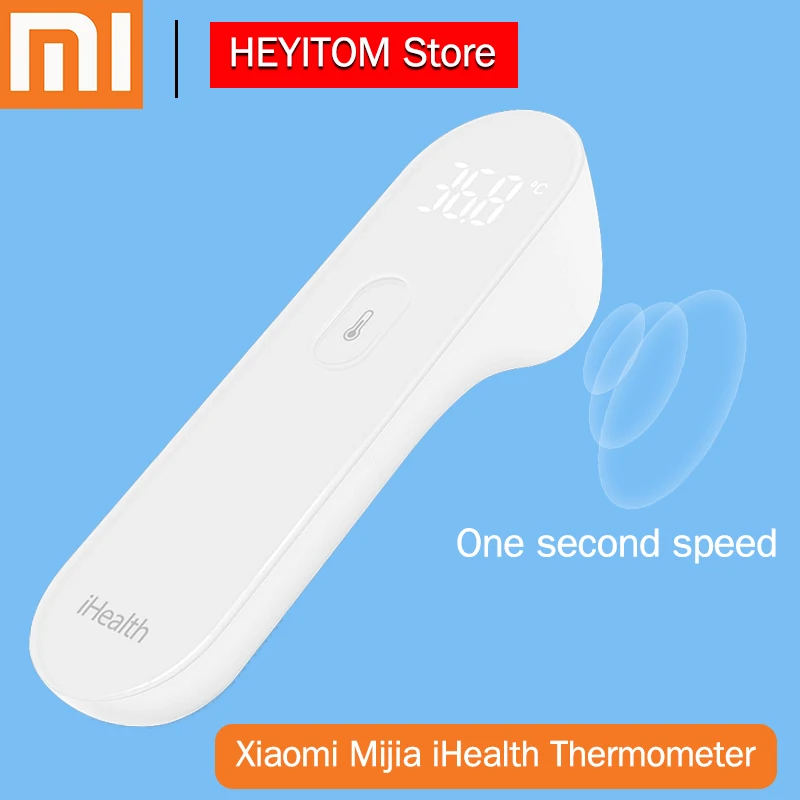 

Original Xiaomi Mijia iHealth Thermometer LED Shown Accurate Digital Fever Infrared Clinical Thermometer Non Contact Measurement